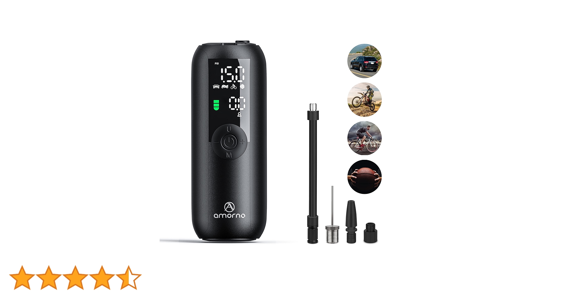 ワイヤレス ポータブルポンプ 150 PSI コンプレッサー Amazon.co.jp: zmart LEIBOO 有線 無線 車用 エアコンプレッサー